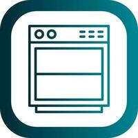 Lave-vaisselle vecteur icône conception