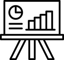 conception d'icône de vecteur de rapport d'activité