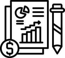 conception d'icônes vectorielles d'audit vecteur