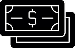 dollar Remarque vecteur icône conception