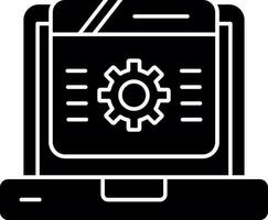 conception d'icônes vectorielles de programmation vecteur