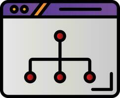 conception d'icônes vectorielles de conception ux vecteur