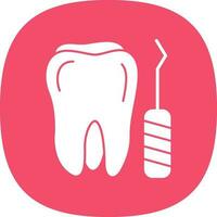 conception d'icône de vecteur de dentiste