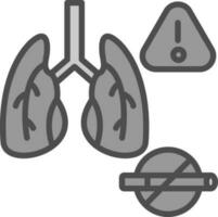 quitter fumeur vecteur icône conception