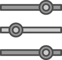 conception d'icône de vecteur de filtre