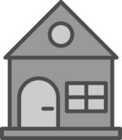 conception d'icône de vecteur de maison