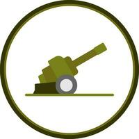 artillerie vecteur icône conception