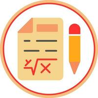 conception d'icônes vectorielles mathématiques vecteur