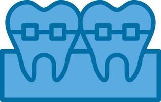 conception d'icône de vecteur de dents