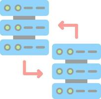 conception d'icône de vecteur de base de données