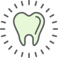 conception d'icône de vecteur de blanchiment des dents