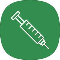 conception d'icône de vecteur d'injection