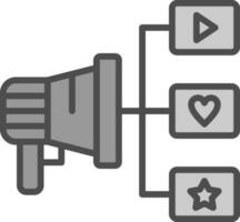 conception d'icône de vecteur de médias sociaux