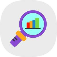 conception d'icônes vectorielles d'analyse vecteur