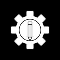 conception d'icône de vecteur de paramètres