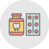 conception d'icône de vecteur de médecine