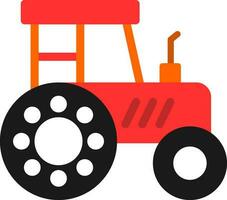 conception d'icône de vecteur de tracteur