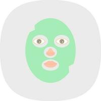conception d'icône de vecteur de masque facial