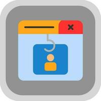 conception d'icône de vecteur de phishing