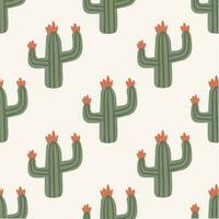 cactus modèle Contexte. social médias poste. plante vecteur illustration.