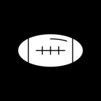 conception d'icône de vecteur de rugby