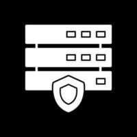 conception d'icône vectorielle de protection des données vecteur