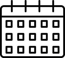 calendrier vecteur icône conception