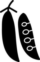 conception d'icône de vecteur de pois