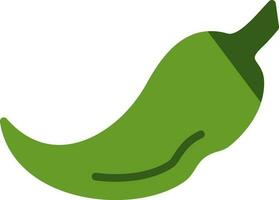 vert le Chili vecteur icône conception