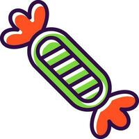 conception d'icône de vecteur de bonbons