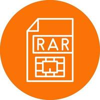 rar vecteur icône conception