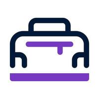 sport sac icône pour votre site Internet, mobile, présentation, et logo conception. vecteur