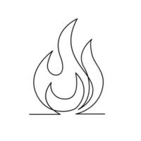 fichier continu Célibataire ligne logo icône illustration vecteur