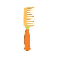 brosse à cheveux outil illustration vectorielle de dessin animé vecteur