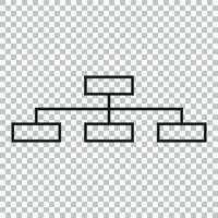 structure Facile plat icône. vecteur illustration sur isolé Contexte.