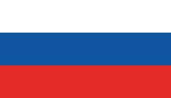 Russie drapeau icône dans plat style. russe fédération nationale signe vecteur illustration. politique affaires concept.