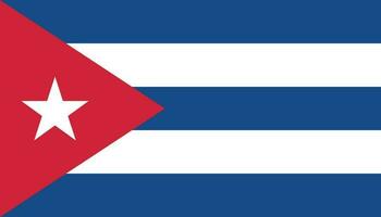 Cuba drapeau icône dans plat style. cubain nationale signe vecteur illustration. politique affaires concept.