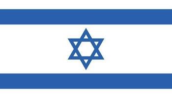 Israël drapeau icône dans plat style. nationale signe vecteur illustration. politique affaires concept.