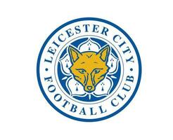 Leicester ville club logo symbole premier ligue Football abstrait conception vecteur illustration