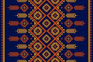 tapis motif tribal art. motif géométrique sans couture ethnique traditionnel. style américain, mexicain. vecteur
