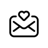 Facile l'amour message icône. le icône pouvez être utilisé pour sites Internet, impression modèles, présentation modèles, illustrations, etc vecteur