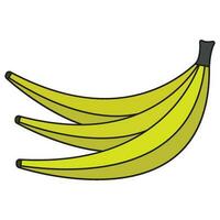 banane icône vecteur