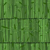 sans couture bambou plante fond d'écran Contexte vecteur