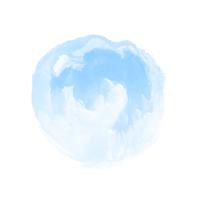 Aquarelle bleue abstrait design fond vecteur