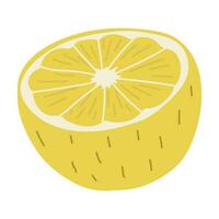 citron Célibataire vecteur illustration mignonne