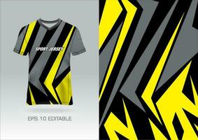 maillot design sublimation t shirt premium motif géométrique incroyable vecteur collection pour football football courses cyclisme jeux motocross sports