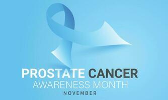 prostate cancer conscience mois. arrière-plan, bannière, carte, affiche, modèle. vecteur illustration.