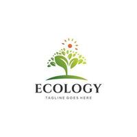 en bonne santé biologique éco végétarien nourriture logo conception vecteur modèle. écologie santé éco biologique logo Frais de ferme des légumes logotype concept icône art