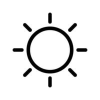 Matin icône vecteur symbole conception illustration