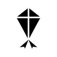 cerf-volant icône vecteur symbole conception illustration